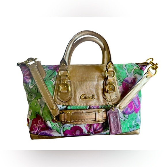 Coach Ashley Muilt Floral Small Satchel - Limited Edition - Picture 2 of 12